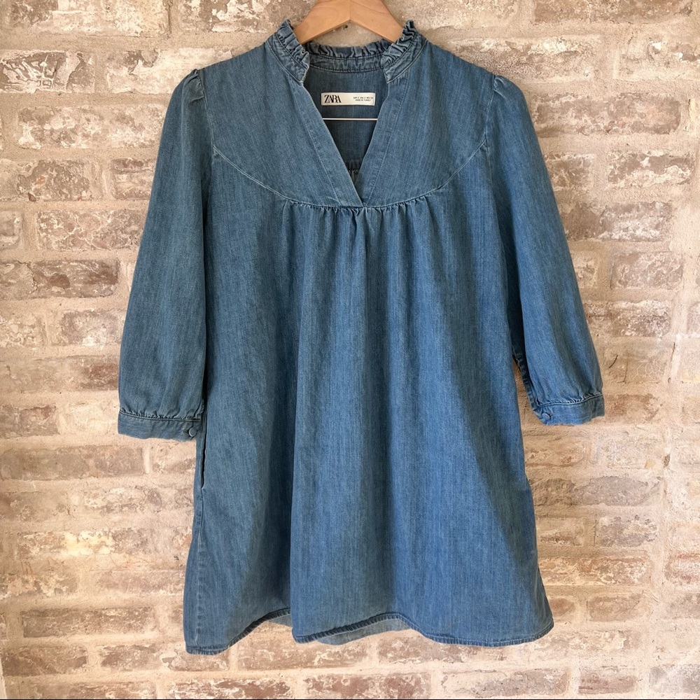 ZARA Denim Dress